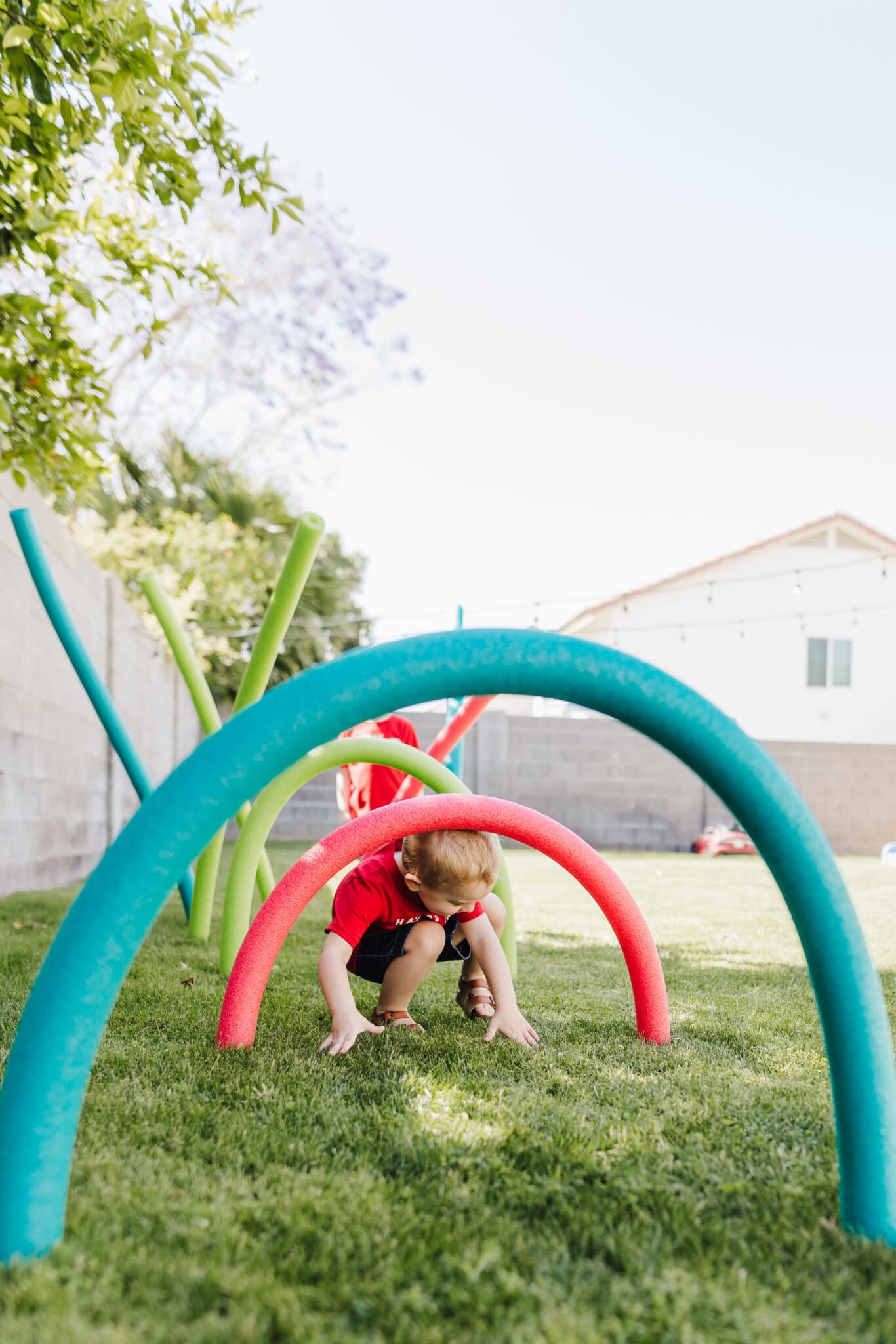 outdoor obstacle course for kids